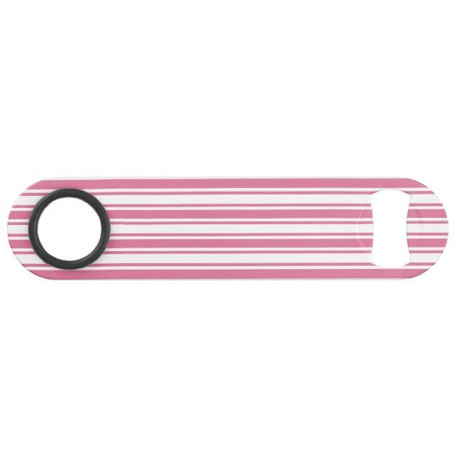 Bandes de bonbons roses et blanches (Devant (Horizontal))