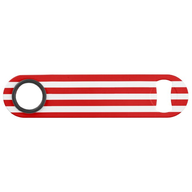 Bandes de bonbons rouges et blancs (Dos Horizontal)
