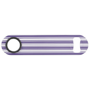 Bandes de bonbons ultra violettes et blanches