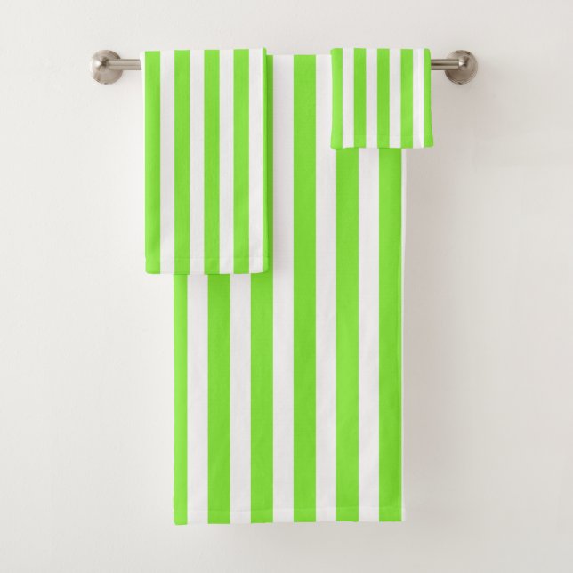 Bandes de bonbons vert et blanc de chaux (En situation)