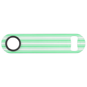 Bandes de bonbons vert et blanc pastel