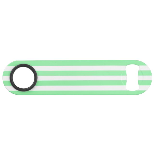 Bandes de bonbons vertes et blanches (Dos Horizontal)