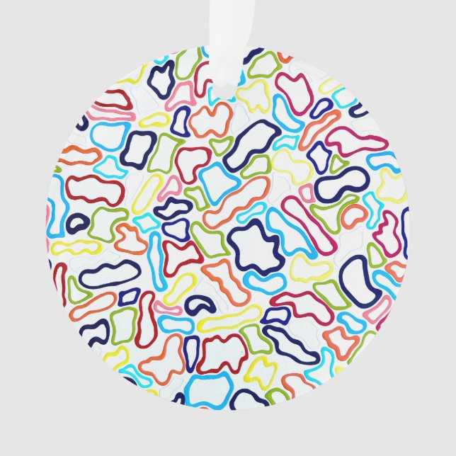 Bandes de cheveux Ornement acrylique (devant)