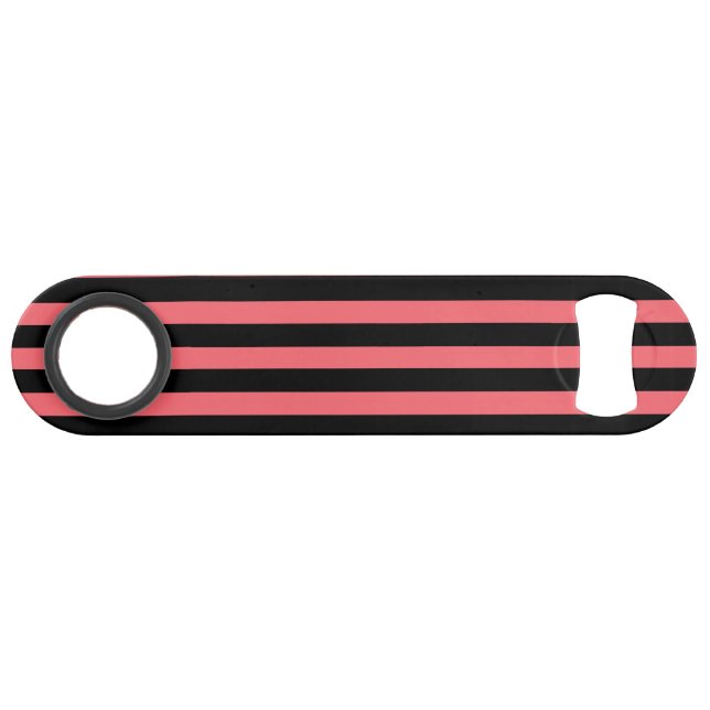 Bandes de corail et de bonbons noirs (Dos Horizontal)