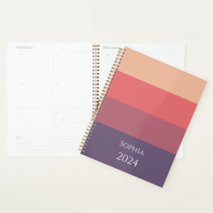 Bandes de couleur automne -