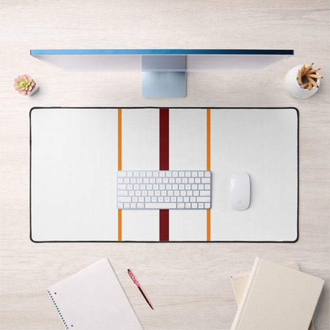Bandes De Course Verticale Rouge Orange Rétro Sur  (Bureau 1)
