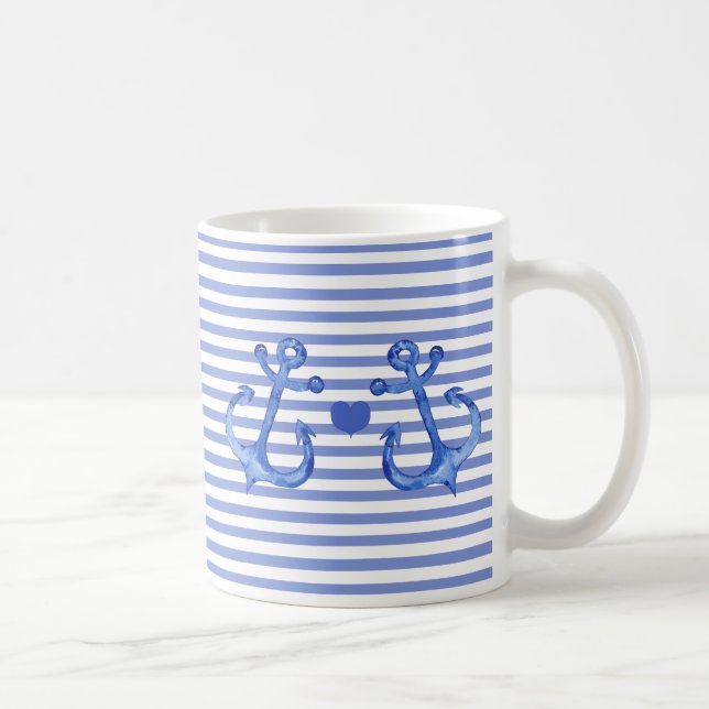 Bandes de la Marine Nautique ancrées dans la Mug d (Droite)