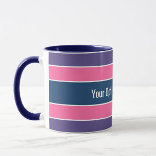 Bandes de Motif texte personnalisé tasses
