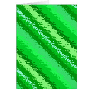 Bandes de verre - nuances de vert émeraude