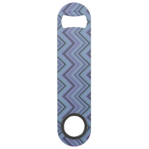 Bandes de zigzag gris bleu