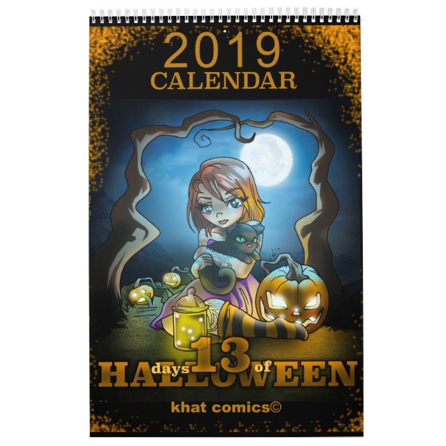 Bandes dessinées de Khat 13 jours de calendrier de (Protection)
