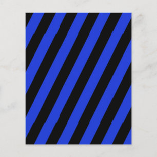 bandes diagonales bleu et noir