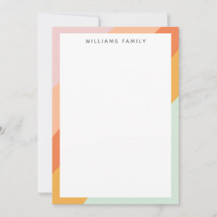 Bandes Diagonales colorées Retro Sweet Candy Paste