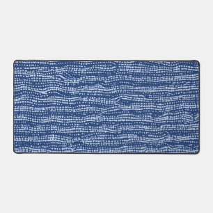 Bandes en tissu boueux en bleu indigo