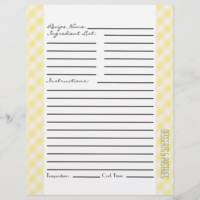 Bandes et chèques jaunes et verts (Devant)