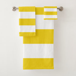 Bandes Jaunes, Blancs, Motif rayé