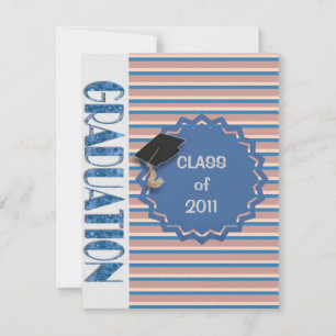 Bandes Livre Graduation Invitation