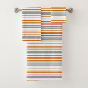 Bandes marron gris mignonne