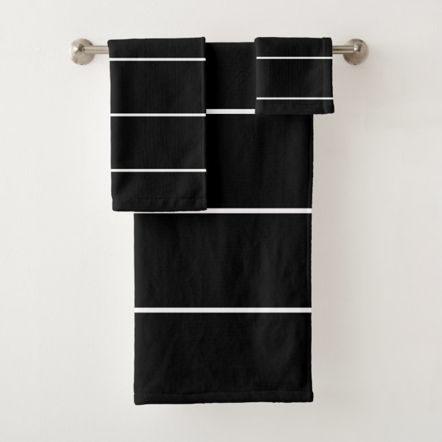 Bandes noires et blanches (En situation)