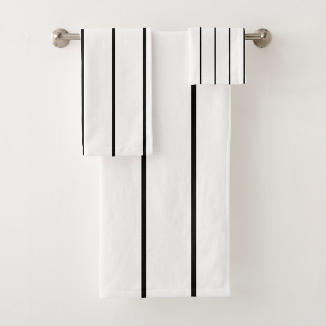 Bandes noires et blanches (En situation)