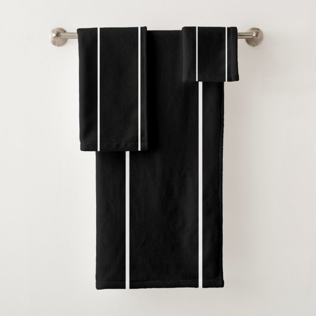 Bandes noires et blanches (En situation)