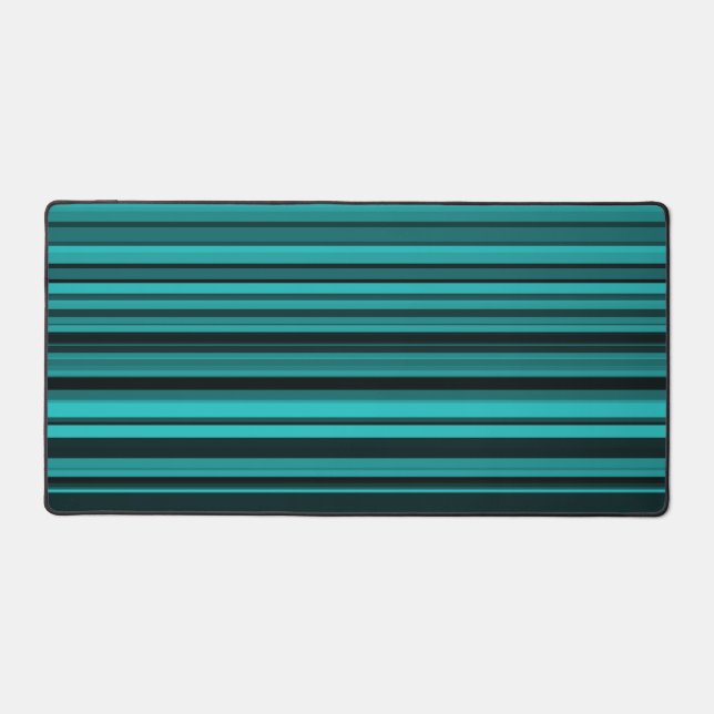 Bandes noires turquoises (Recto)