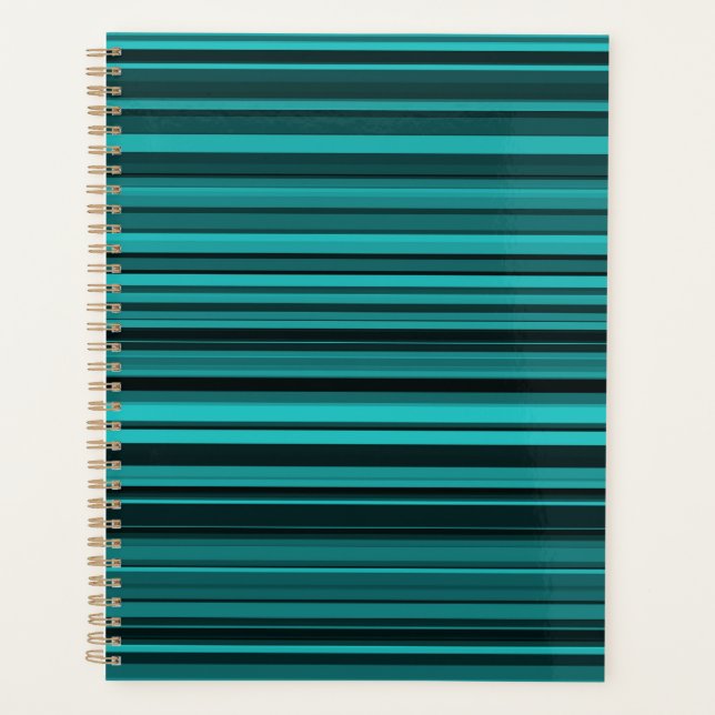 Bandes noires turquoises (Devant)