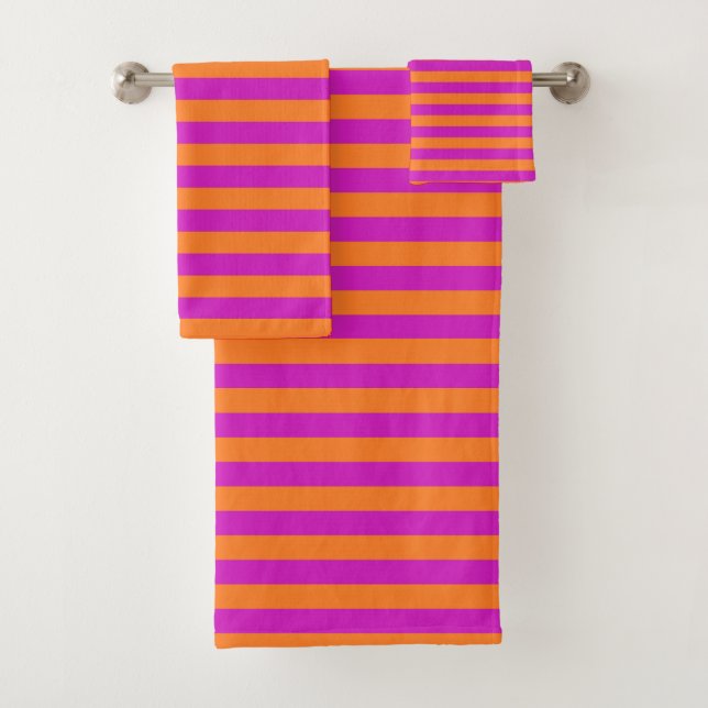 Bandes orange et magenta (En situation)