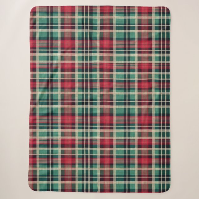 Bandes rouge vert plaid (Devant)