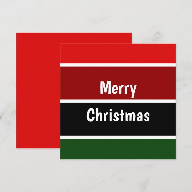 Bandes Rouges Et Vertes (Devant / Derrière)