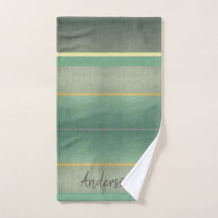 BANDES ROYALES DE CRU DE VERT D'AQUA D'OR