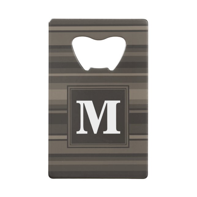 Bandes taupe monogramme (Devant)