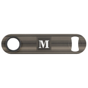 Bandes taupe monogramme