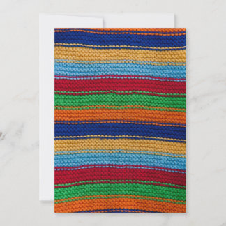 Bandes tricotées colorées