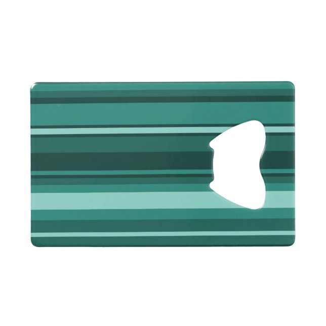 Bandes turquoises (Dos Horizontal)