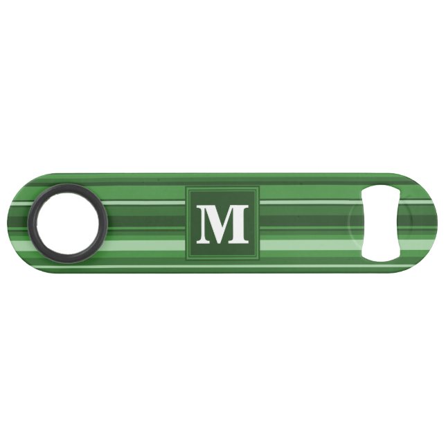 Bandes vertes monogrammes (Devant (Horizontal))