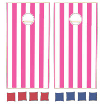 Bandes verticales roses