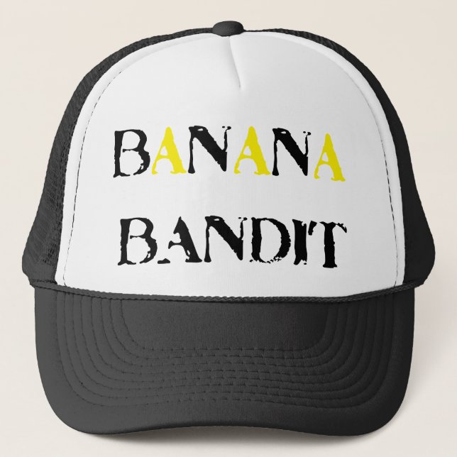 Bandit de banane ! Casquette de camionneur (Devant)