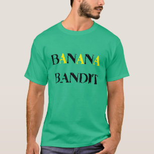 Bandit de banane ! T-shirt végétalien