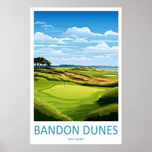 Bandon Dunes Golf Resort Voyage Impression Art Mur
