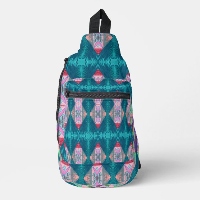 Bandoulière Lame multi-C/M sur un sac à élingue (Recto)