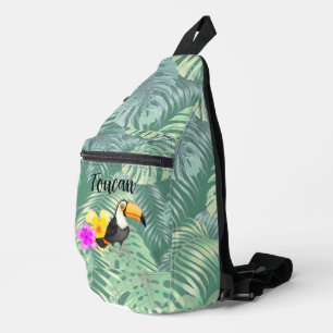 Bandoulière Sac à billes Tropical Toucan Design