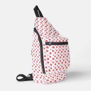 Bandoulière Sac à élingue MINI COEURS