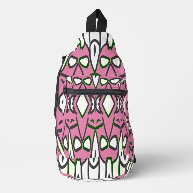 Bandoulière Sac à élingue, un design classique rétro sans soud (Recto)