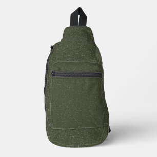 Bandoulière Sac à élingue vert de mousse personnalisé