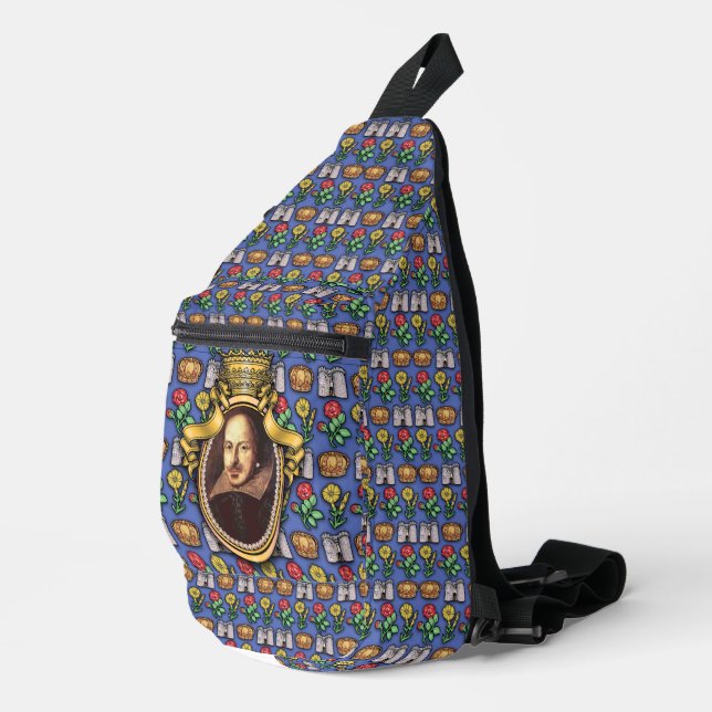 Bandoulière William Shakespeare Sac à coudre à imprimer (Coin droit)
