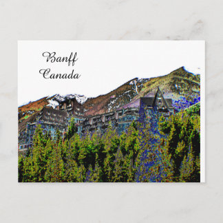Banff, Canada, Carte postale
