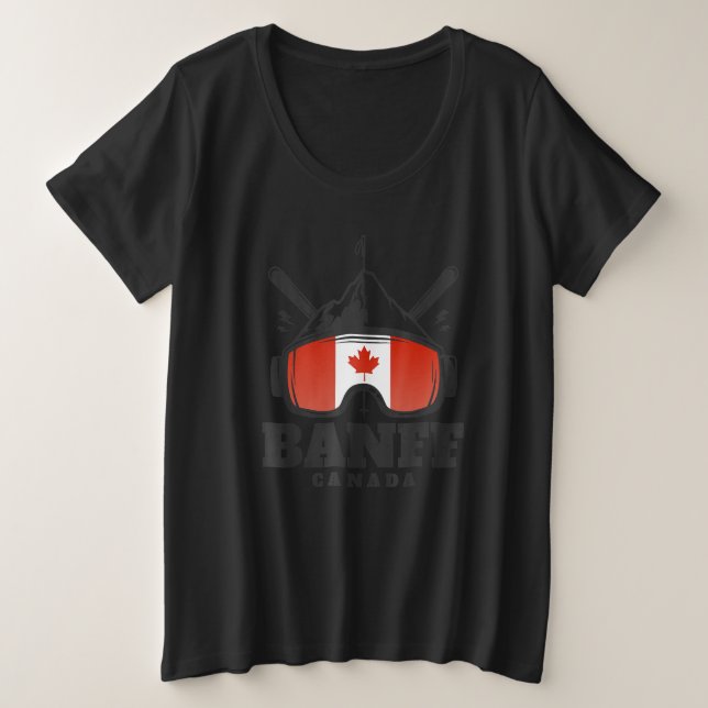Banff Canada Ski Retro Skiing (Design devant)