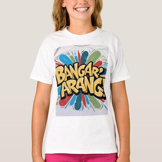 Bangarang ! T-Shirt En Toile Vibrant (Devant)