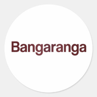 Bangaranga Autocollant Rétro Drôle | Amusant Tenda